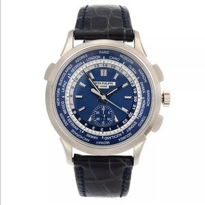 Patek Philippe Complications 18K White Gold Blue